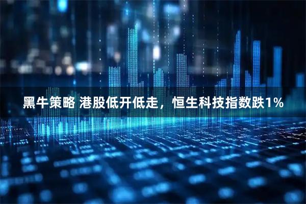 黑牛策略 港股低开低走，恒生科技指数跌1%