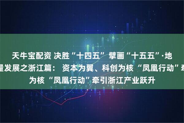 天牛宝配资 决胜“十四五” 擘画“十五五”·地方资本市场高质量发展之浙江篇： 资本为翼、科创为核 “凤凰行动”牵引浙江产业跃升